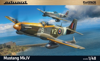 Eduard 1/48 Scale - Mustang MK.IV Profipack Edition