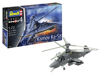 Revell 1/72 Scale - Kamov Ka-58 Stealth Helicopter