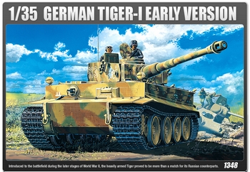 Academy 1/35 Scale - German Heavy Tank Tiger I Early Production