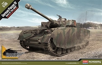 Academy 1/35 Scale - German Pazer IV Ausf.H \"Ver Mid\"