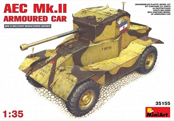 MiniArt 1/35 Scale - AEC Mk.II Armoured Car