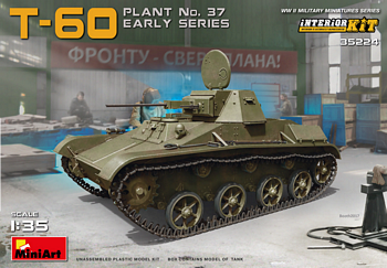 MiniArt 1/35 Scale - T-60 Plant No 37 Early Series