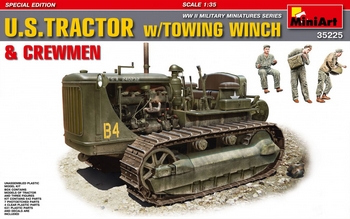 MiniArt 1/35 Scale - US Tractor with Towing Winch & Crew