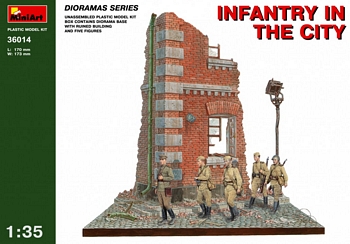MiniArt 1/35 Scale - Infantry in the City Diorama