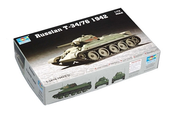 Trumpeter 1/72 Scale - Russian T-34/76 1942