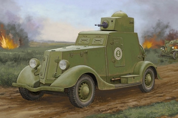 HobbyBoss 1/35 Scale - Soviet BA-20 Armoured Car Mod.1939