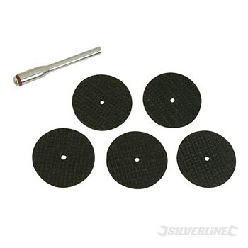 Rotary Tool Resin Cutting Disc 5 Pack