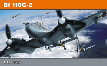 Eduard 1/72 Scale - Bf 110G-2 Profipack Edition