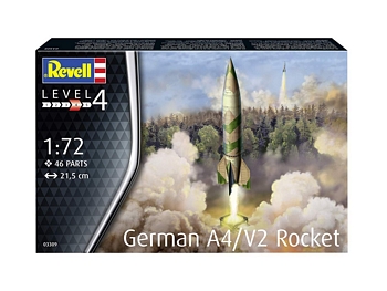 Revell 1/72 Scale - German A4/V2 Rocket