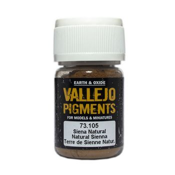 Vallejo Pigment 73105 Natural Sienna 30ml
