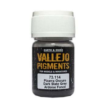 Vallejo Pigment 73114 Dark Slate Grey 30ml