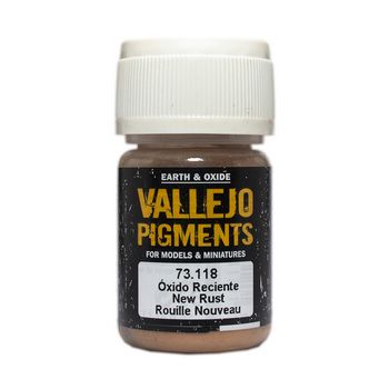 Vallejo Pigment 73118 New Rust 30ml