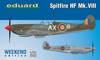 Eduard 1/72 Scale - Spitfire HF MK. VIII Weekend Edition