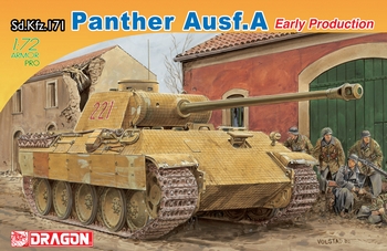 Dragon 1/72 Scale - Panther Ausf.A Early Production