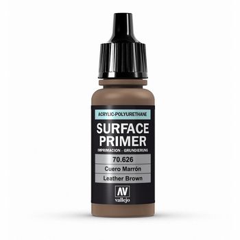 Vallejo Surface Primer  – 70626 Leather Brown