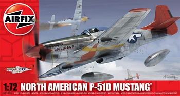 Airfix 1/72 Scale - North American P-51D Mustang