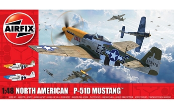 Airfix 1/48 Scale - North American P-51D Mustang