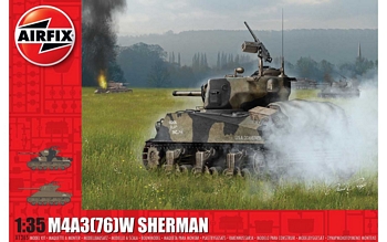 Airfix 1/35 Scale - M4A3(76)W Sherman