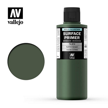 Vallejo Surface Primer – 74612 NATO Green 200ml