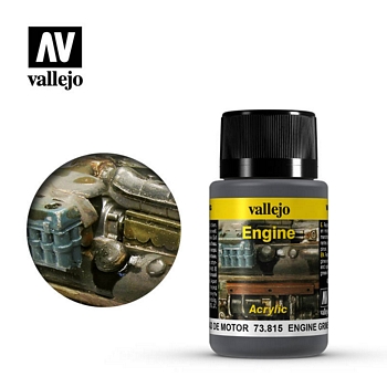 Vallejo Weathering Effects - Engine Grime 40ml