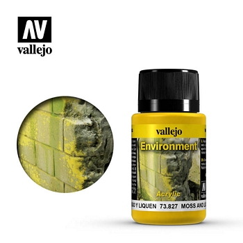 Vallejo Weathering Effects - Moss and Lichen 40ml
