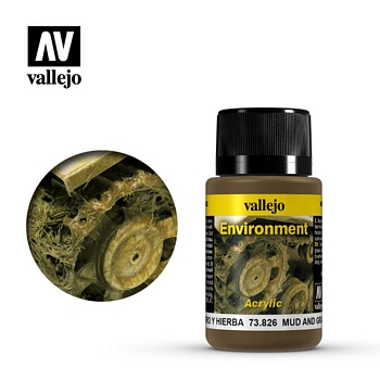 Vallejo Weathering Effects - Mud And Grass 40ml