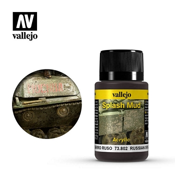 Vallejo Weathering Effects - Russian Splash Mud 40ml
